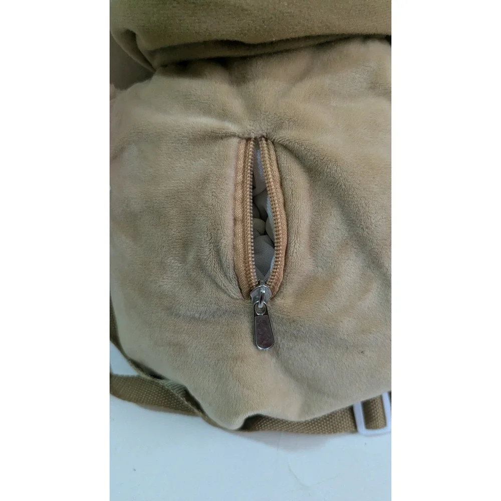 Star Wars Grogu Plush purse The Child Mandalorian Green Brown 12 Inch‎ Bag